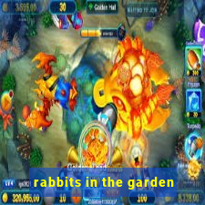 rabbits in the garden