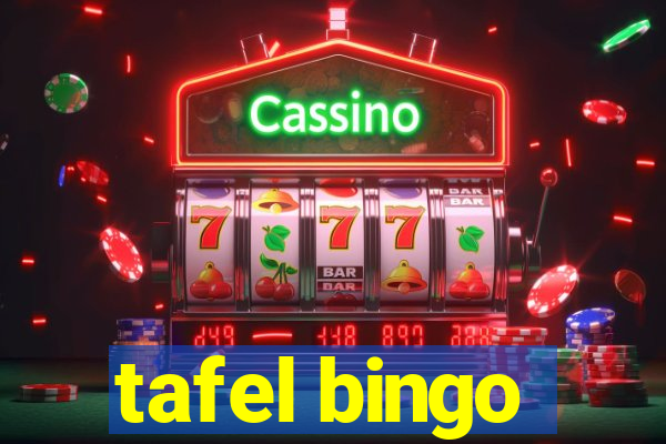 tafel bingo