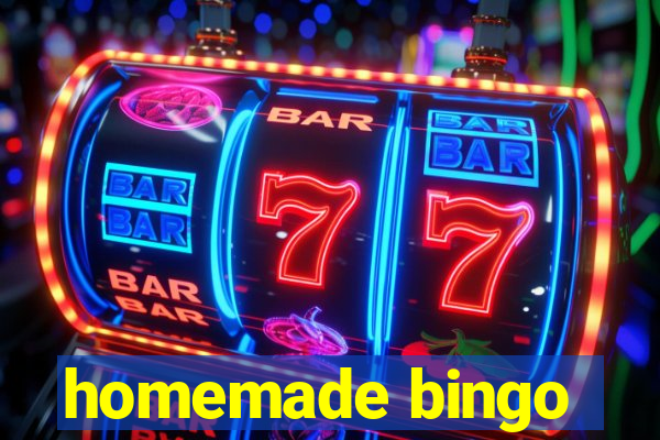 homemade bingo