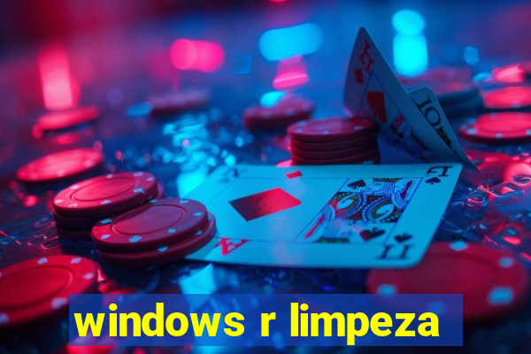 windows r limpeza