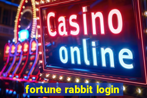 fortune rabbit login