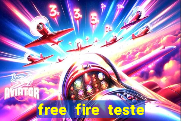 free fire teste gr谩tis jogar