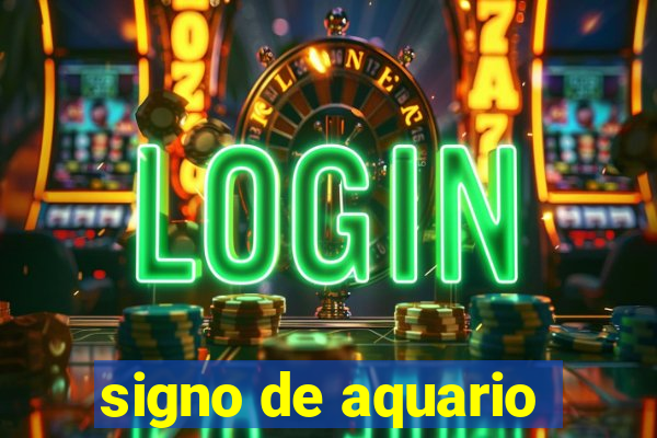 signo de aquario