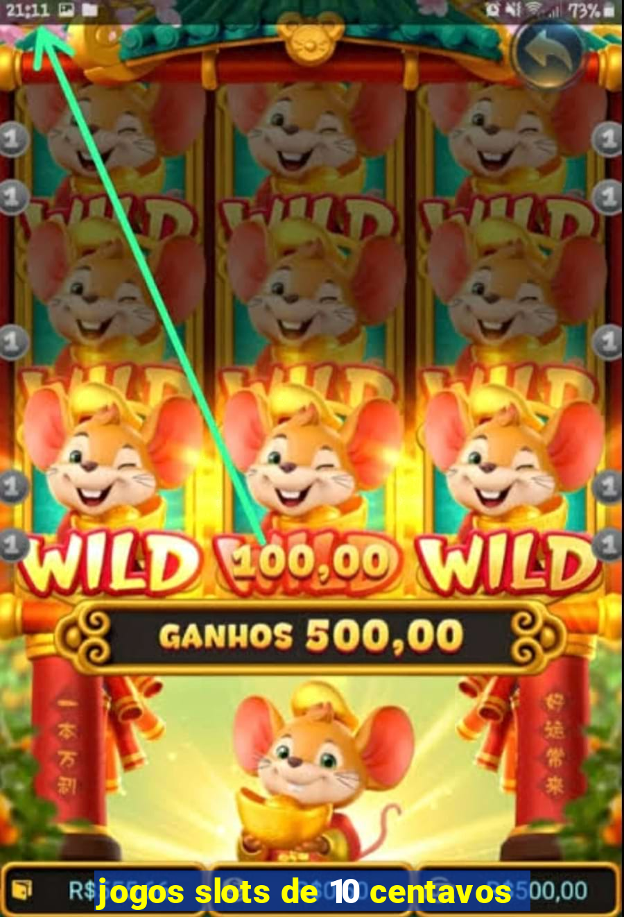 jogos slots de 10 centavos