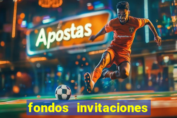 fondos invitaciones de bingo para editar