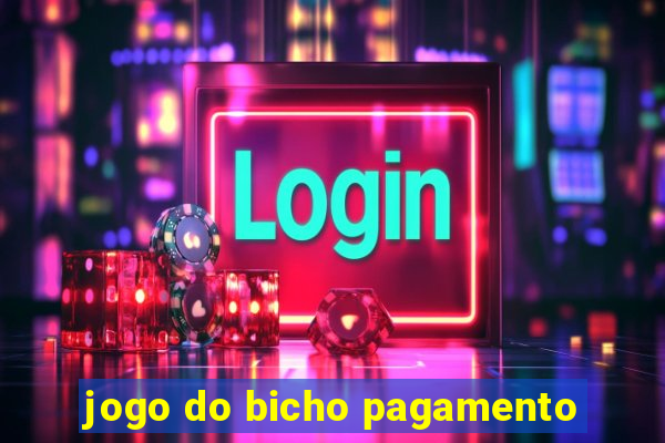 jogo do bicho pagamento