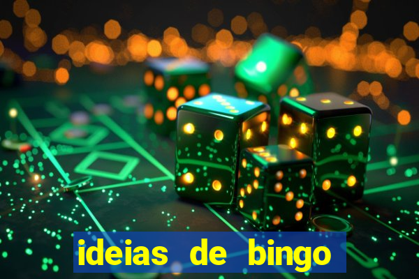 ideias de bingo para o natal