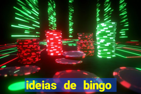 ideias de bingo para o natal