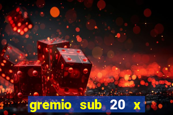 gremio sub 20 x internacional sub 20