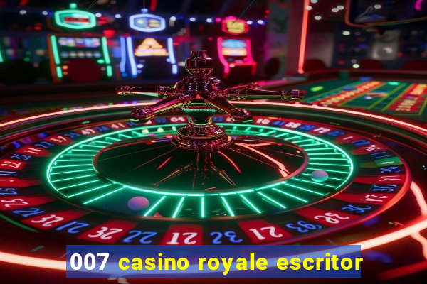 007 casino royale escritor