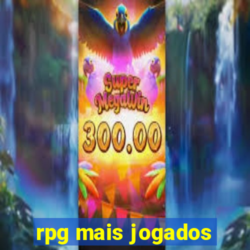 rpg mais jogados