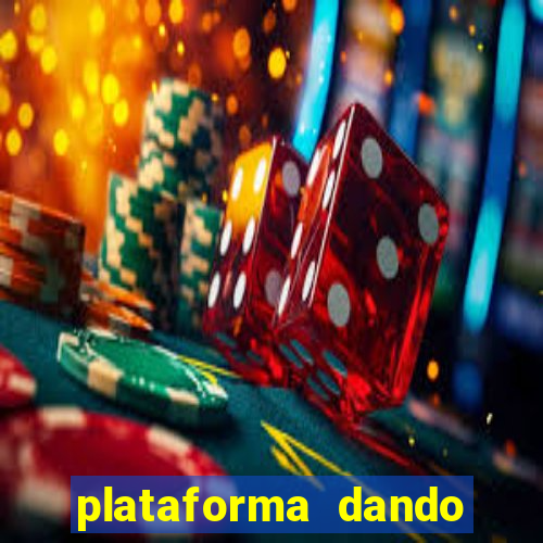 plataforma dando bonus no cadastro