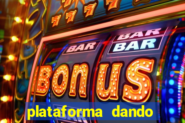 plataforma dando bonus no cadastro