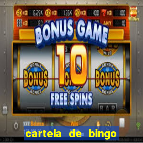 cartela de bingo do alfabeto para imprimir