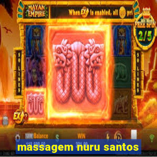 massagem nuru santos