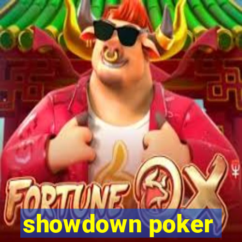 showdown poker