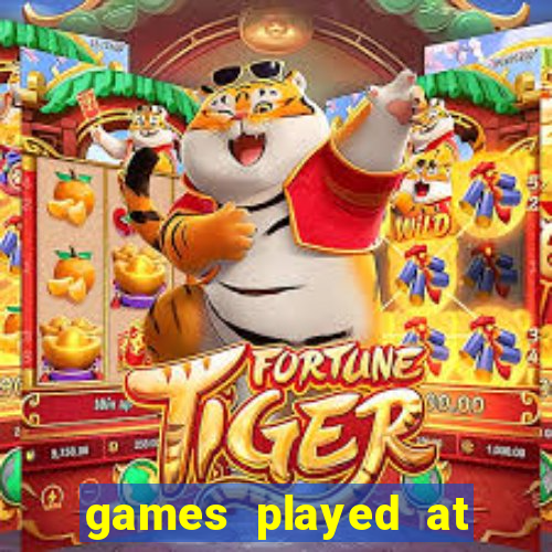 games played at the casino