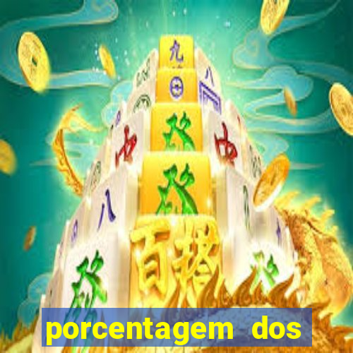 porcentagem dos jogos slots pg