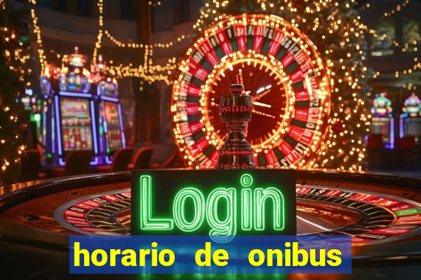 horario de onibus joinville vila nova via walmor harger