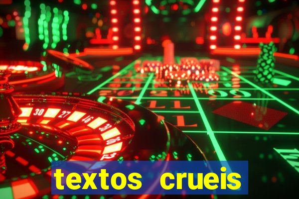 textos crueis demais pdf