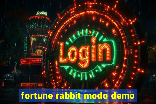 fortune rabbit modo demo