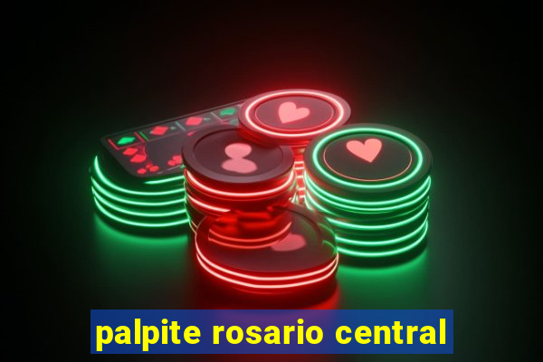 palpite rosario central