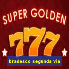 bradesco segunda via