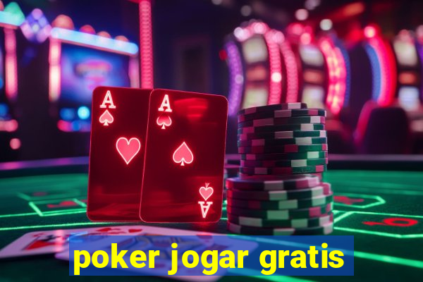 poker jogar gratis