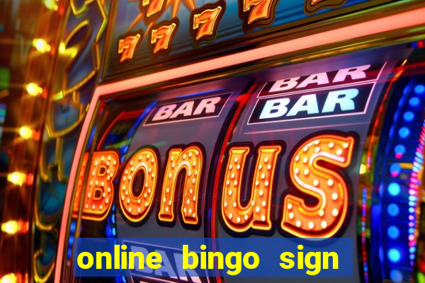 online bingo sign up bonus