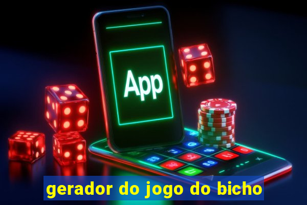 gerador do jogo do bicho