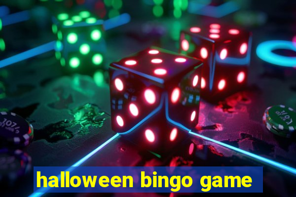 halloween bingo game