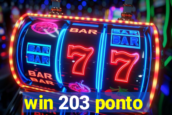 win 203 ponto