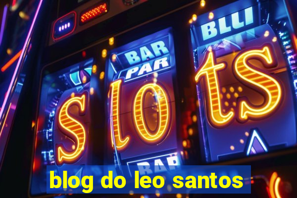 blog do leo santos