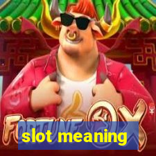 slot meaning