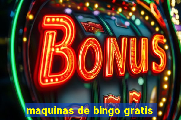 maquinas de bingo gratis