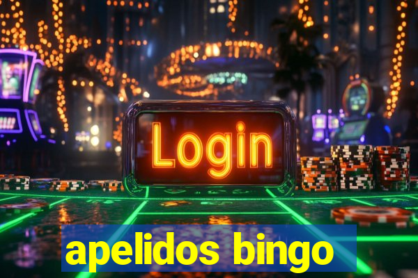 apelidos bingo