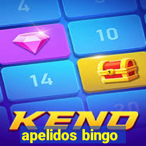 apelidos bingo