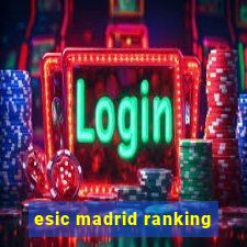 esic madrid ranking