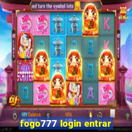 fogo777 login entrar