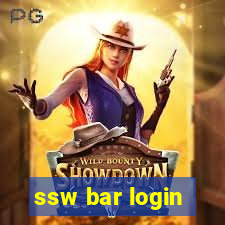 ssw bar login