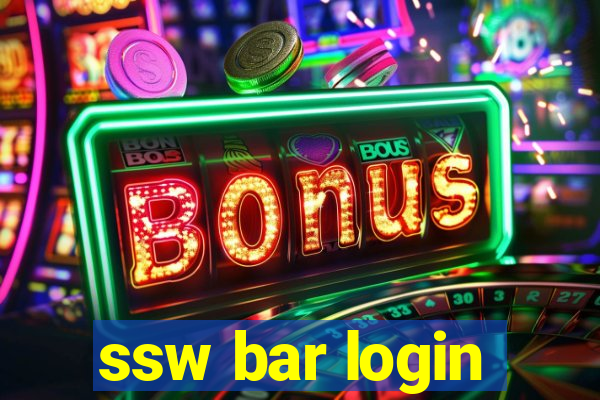 ssw bar login