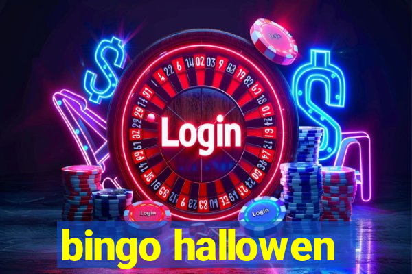 bingo hallowen