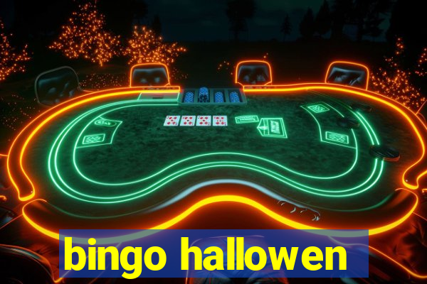 bingo hallowen