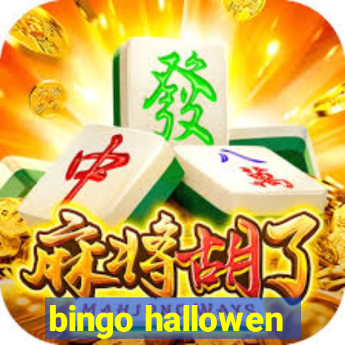 bingo hallowen