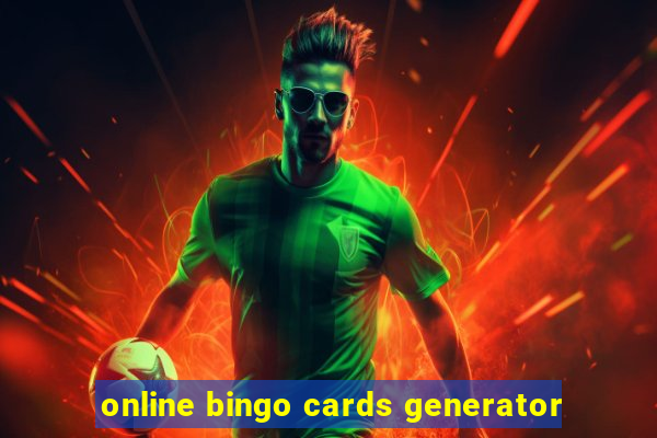 online bingo cards generator