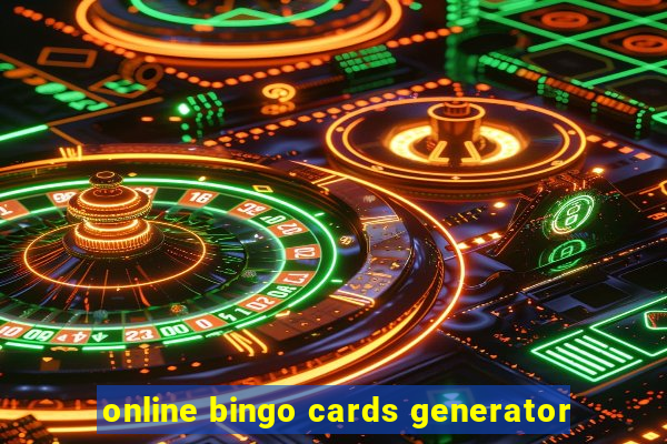 online bingo cards generator