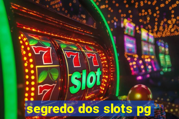 segredo dos slots pg