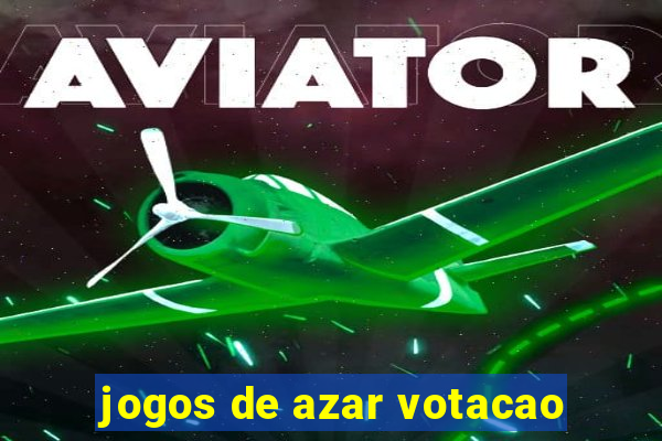 jogos de azar votacao