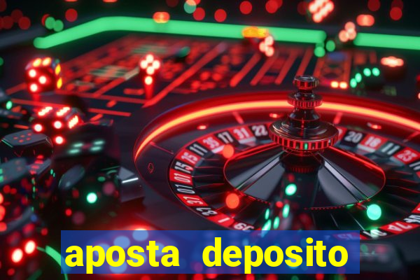 aposta deposito minimo 1 real