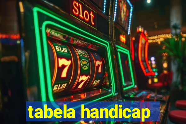 tabela handicap